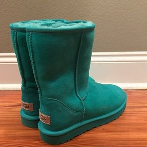 UGG Classic Short II "Emerald Green" Women's Boot